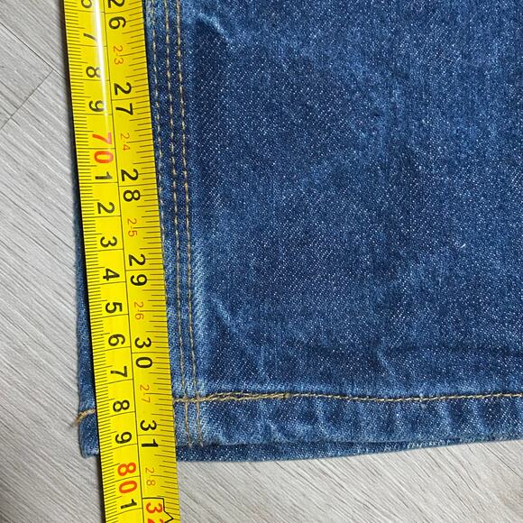 Vintage Carhartt Mens Double Knee Loose Fit Logger Dungaree Jeans B07 DNM 36x30 - Picture 7 of 8